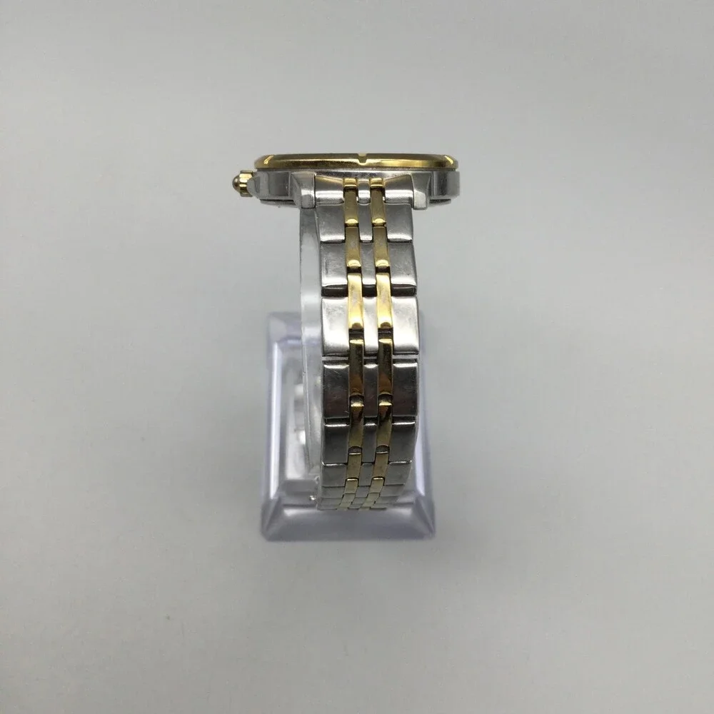 Pulsar Solar Womens Watch 31mm White Dial Two Tone Stainless Bracelet 7.25